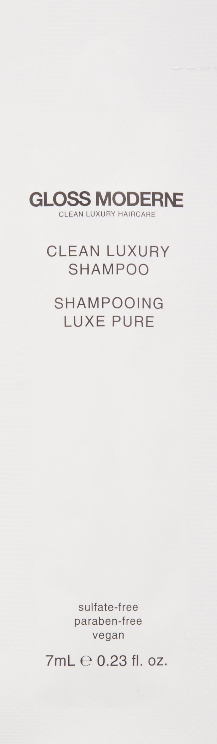 GLOSS MODERNE Luxury Travel Shampoo 5-Pack - Repairing Hair Treatment for Damaged & Dry Hair - Mediterranean Almond & Coconut Scent with Cognac Notes - Soft, Shiny Hair Care - Perfect for Vacations, Hotels & On-the-Go Haircare
