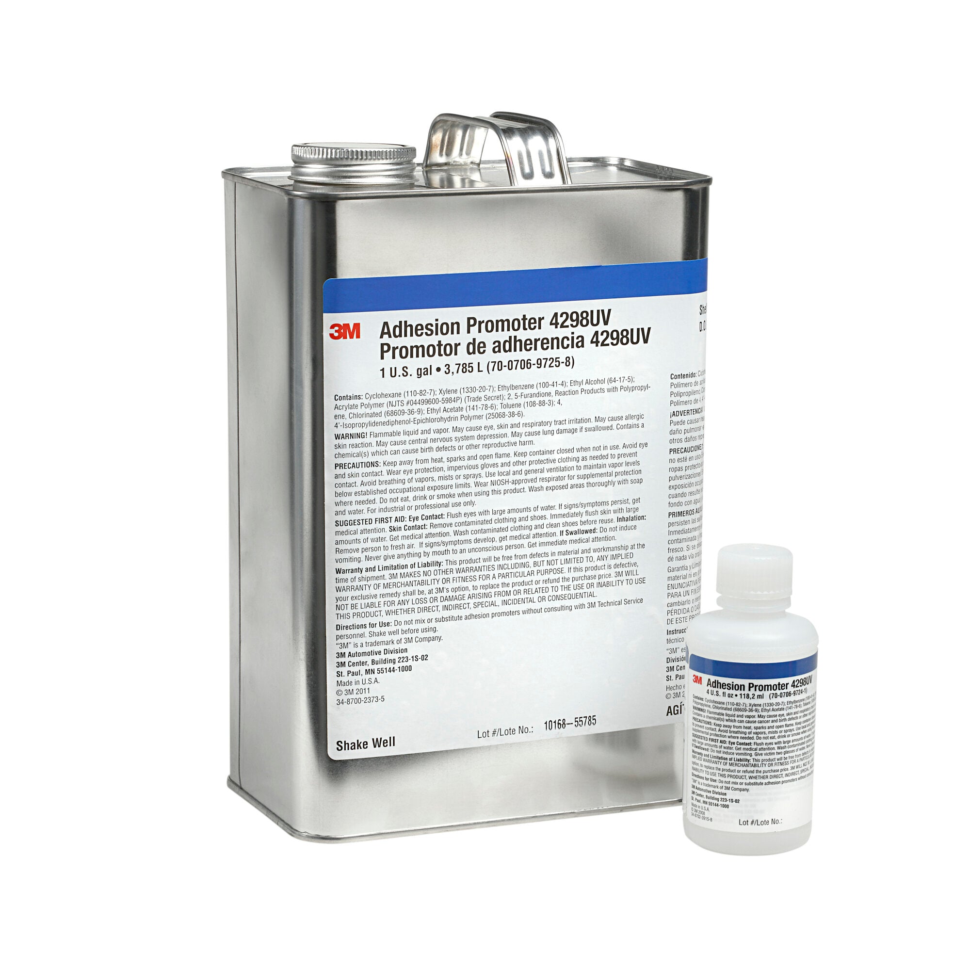 3M Adhesion Promoter 4298 - 2.5cc Sponge Applicator Packet for Automotive & Industrial Bonding - Perfect for Paint Prep, Plastic Repair & Surface Treatment