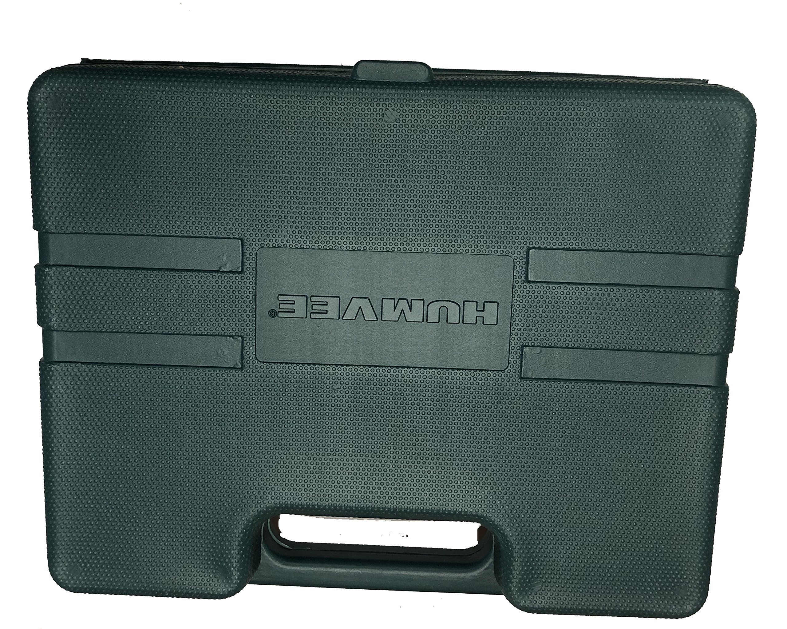 16-Piece Humvee General Household Tool Kit for Home Repair & Maintenance - Durable Toolbox Storage Case - Perfect for DIY Projects, Plumbing, and Electrical Fixes