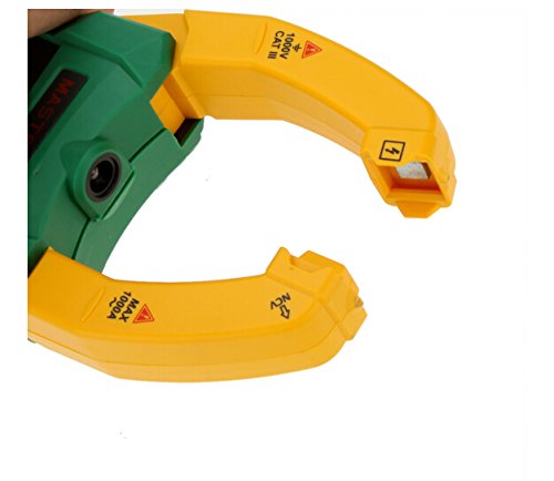 MS2015A Digital Clamp Meter - 6000 Counts, 1000A AC Current, True RMS, Capacitance & Frequency Tester with NCV Detection - Perfect for Electricians, HVAC Technicians, and DIY Home Electrical Projects