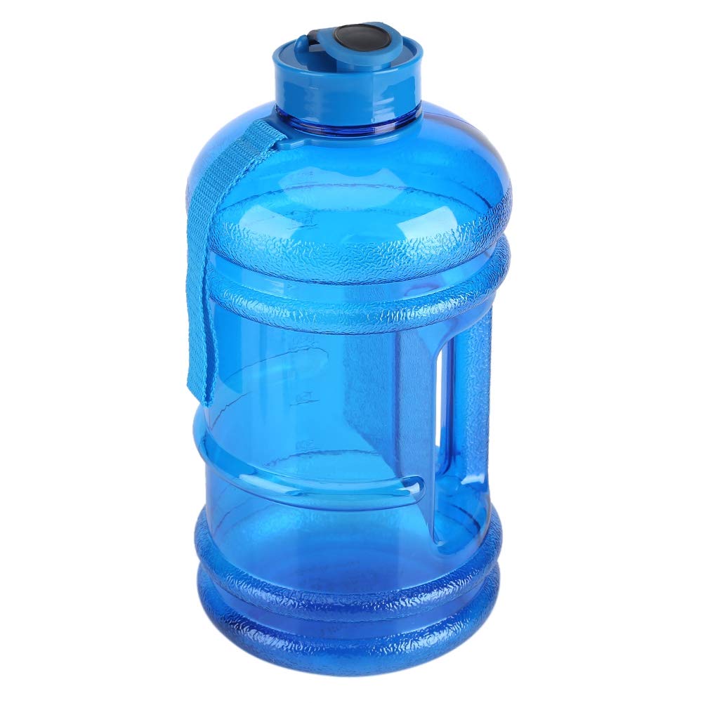 Food Grade PETG Sports Water Bottle - Large Capacity, BPA-Free, Leak-Proof for Gym, Running & Outdoor Activities (Elegant Blue)