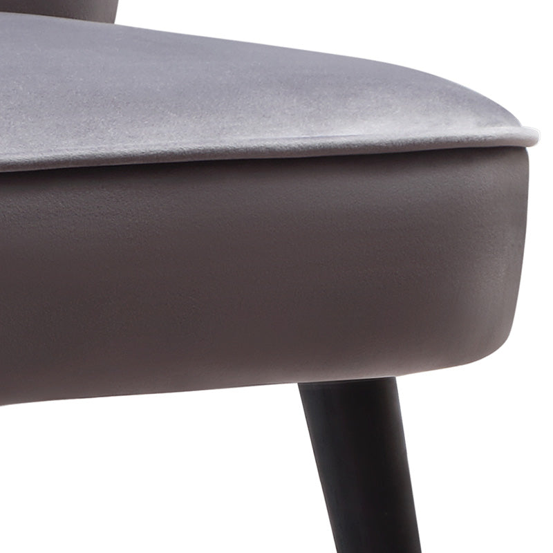 SIGO Modern Lounge Chair - Grey Accent Chair for Living Room, Bedroom, or Office - Comfortable Reading Chair with Soft Cushions - Perfect for Relaxing, Napping & Decorating Your Space