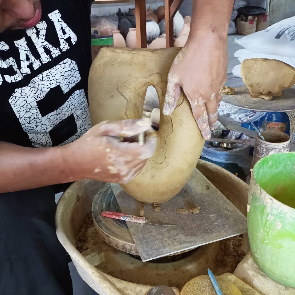 Handmade Ceramic Raku Vase 4.3 inch - Unique Pottery Gift for Women, Boho Home Decor, Wedding Gift for Bridesmaid, Mother's Day Present in Elegant Gift Box - Perfect for Living Room, Bedroom & Wedding Decorations