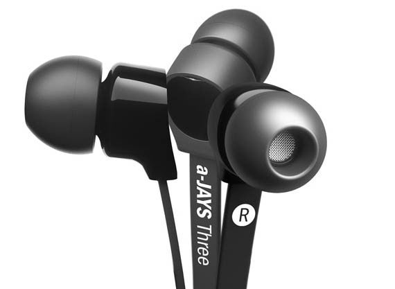 JAYS Three Wireless Earbuds - Bluetooth 5.0 in-Ear Headphones with Noise Cancellation, 24H Playtime, IPX7 Waterproof for Running, Gym, Workout & Travel
