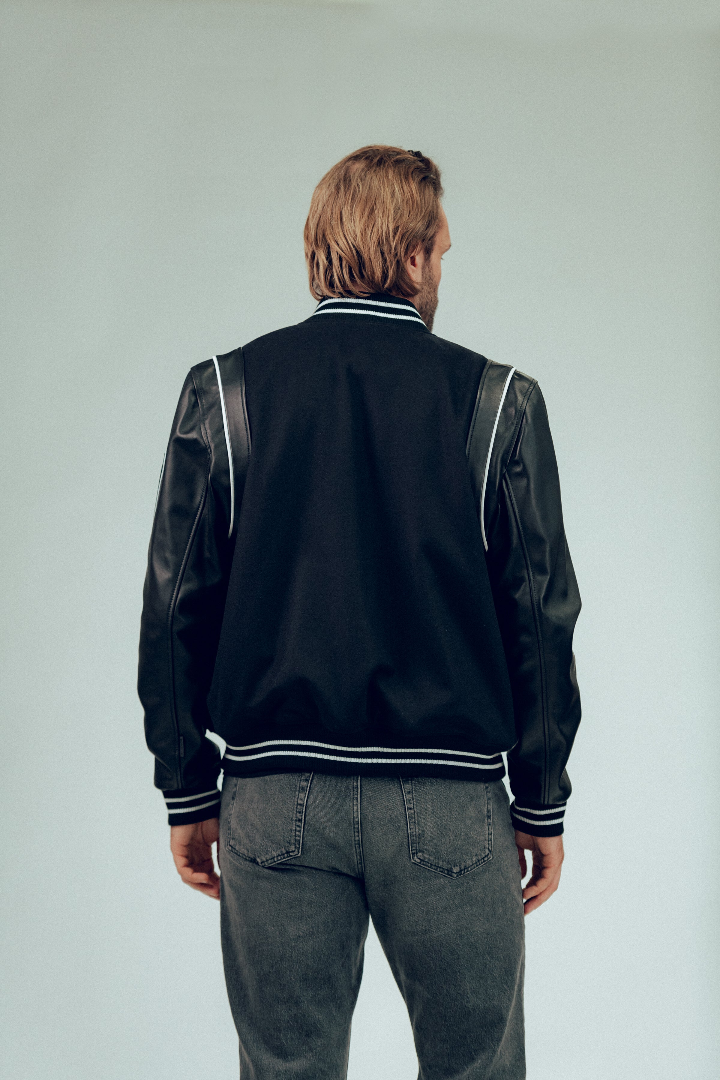 BODA Varsity Tall Men's Baseball Jacket - Stylish Letterman Jacket for Casual Wear, Sports & Outdoor Activities