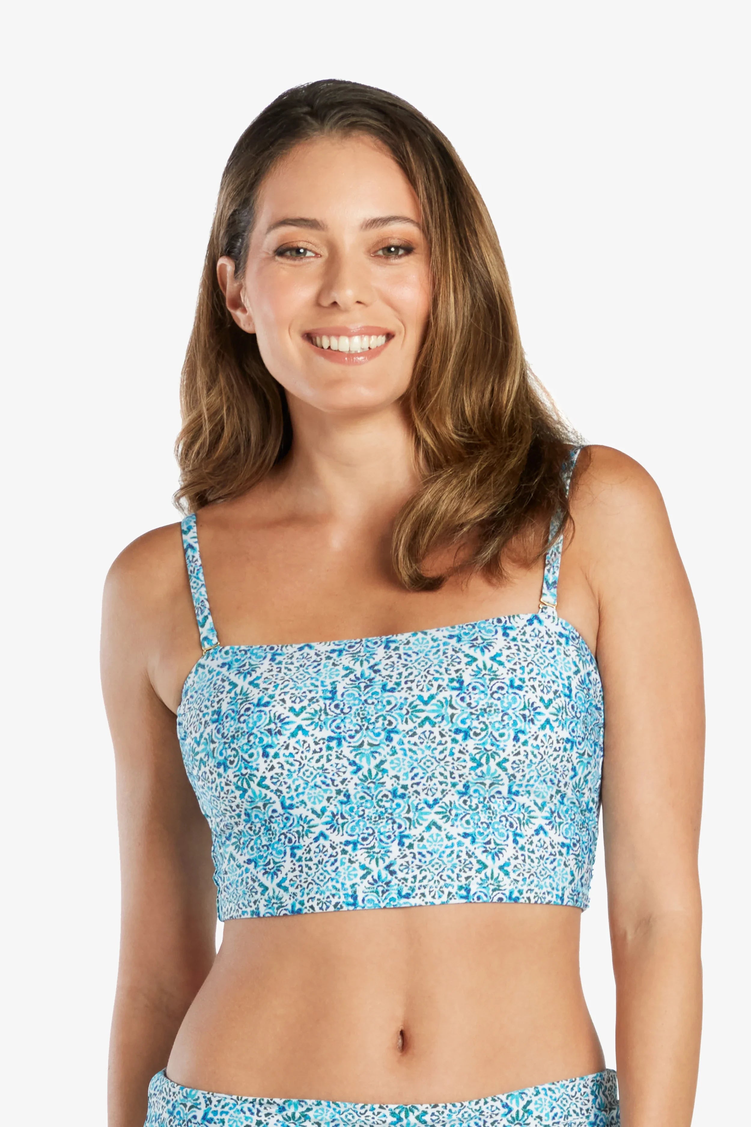 Montrose Midi Bandeau Dress - Elegant Floral Print Summer Dress for Women | Perfect for Beach Vacations, Garden Parties & Date Nights