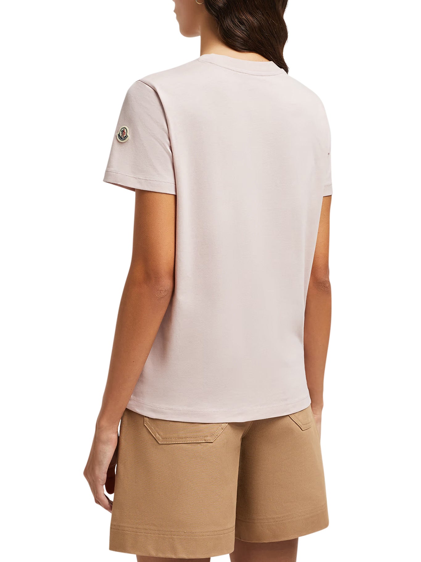 Embroidered Tonal Logo Cotton T-Shirt for Men & Women - Comfortable Casual Wear for Everyday Outfits