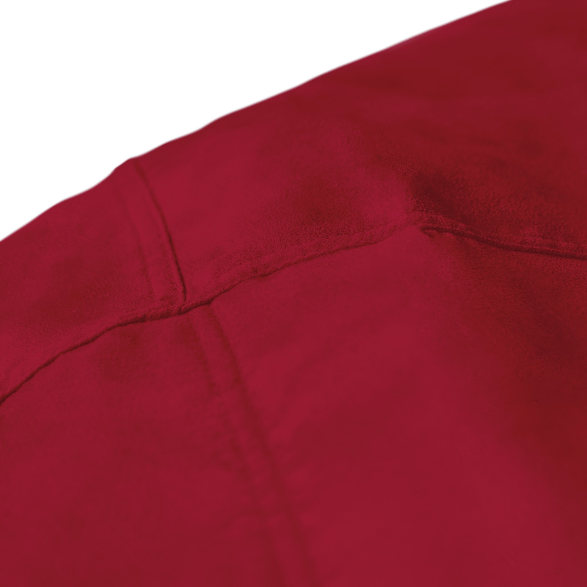 Lumaland 6ft Giant Bean Bag Chair with Microsuede Cover - Ultra Soft Foam Filling, Washable Oversized Bean Bag Sofa for Kids, Teens & Adults - Large Sack Chair for Dorm, Living Room, Bedroom & Game Room - Red (Perfect for Lounging, Movie Nights & Gaming)