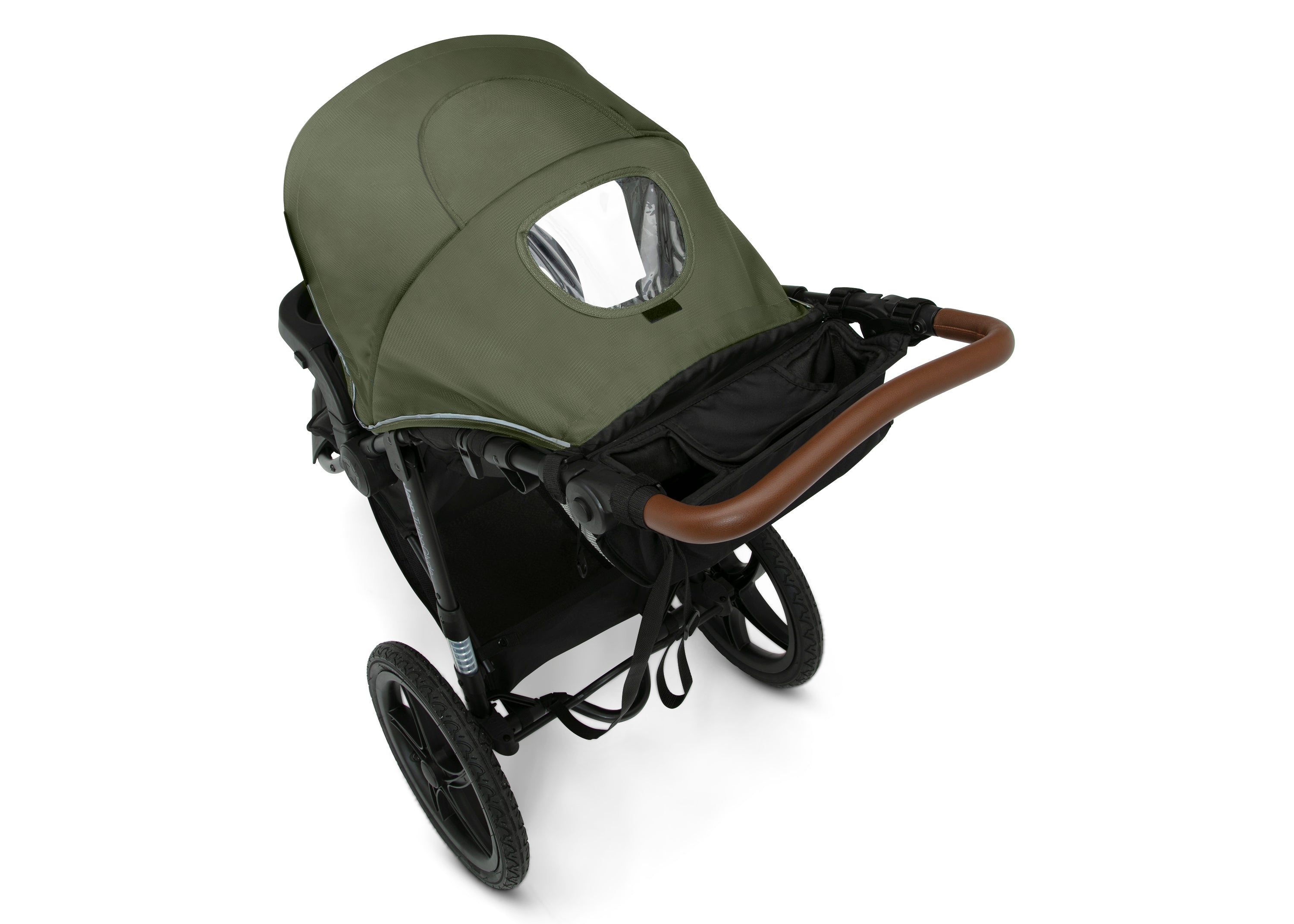 Jeep TurboGlyde All-Terrain Jogging Stroller for Running & Outdoor Adventures - Lightweight Baby Stroller with Shock Absorption for Smooth Rides on Trails, Parks & City Streets