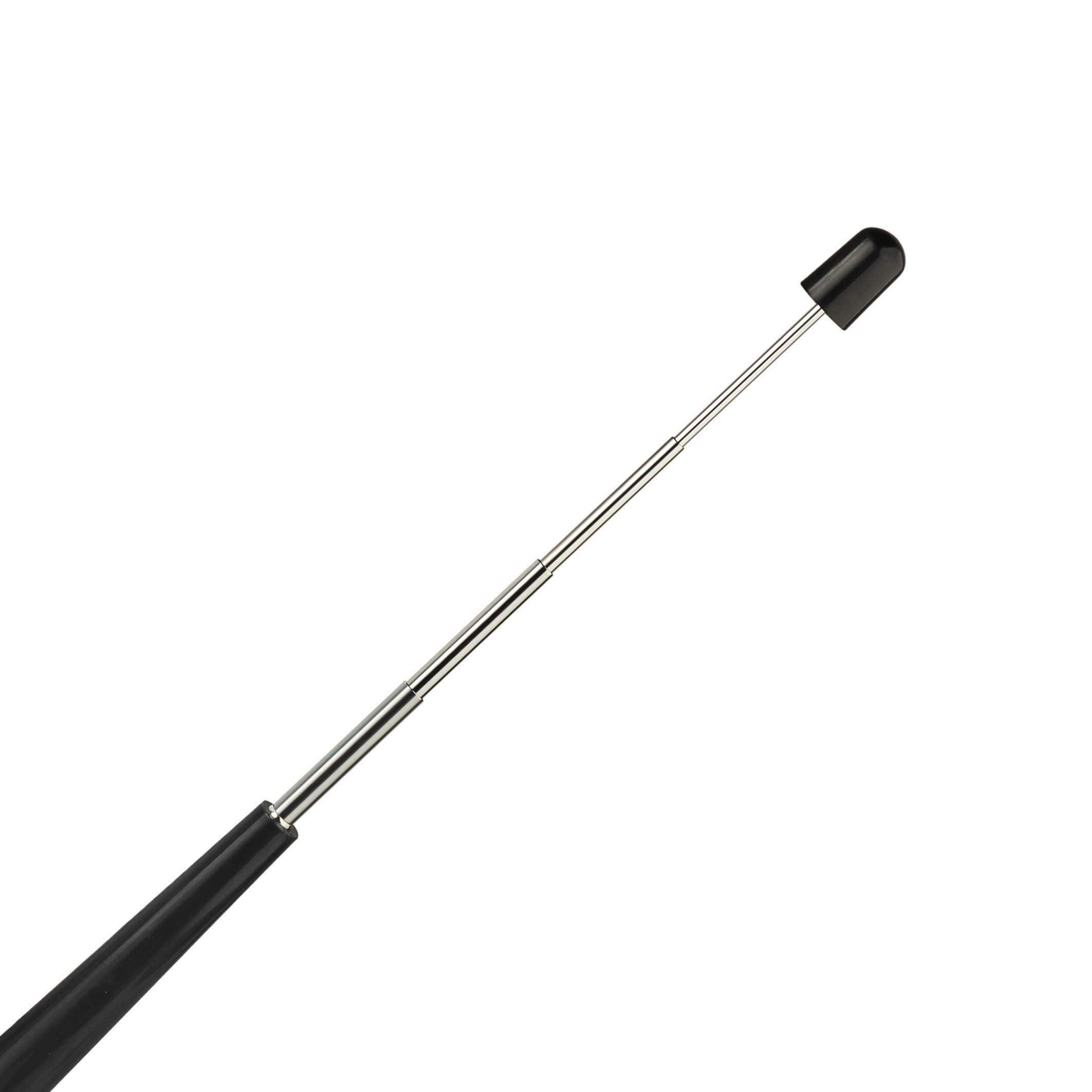 Bingfu DAB/FM Radio Antenna - 75 Ohm F Plug Digital Indoor Telescopic Aerial with Magnetic Base, 3Meter Extension Cable & 4 Adapters Kit - Compatible with Denon, Pioneer, Marantz - Perfect for Home, Office, and Car Audio Systems