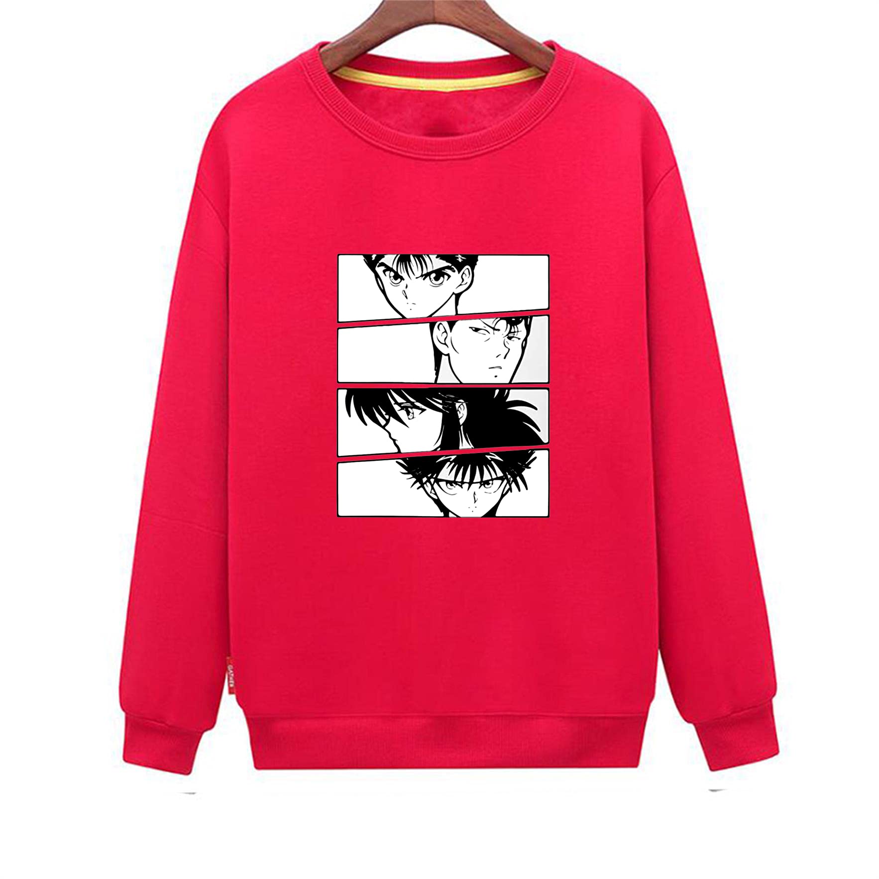 YuYu Hakusho Anime Sweatshirt for Women - Cute Cartoon Graphic Pullover Hoodie | Perfect for Cosplay, Anime Conventions & Casual Wear