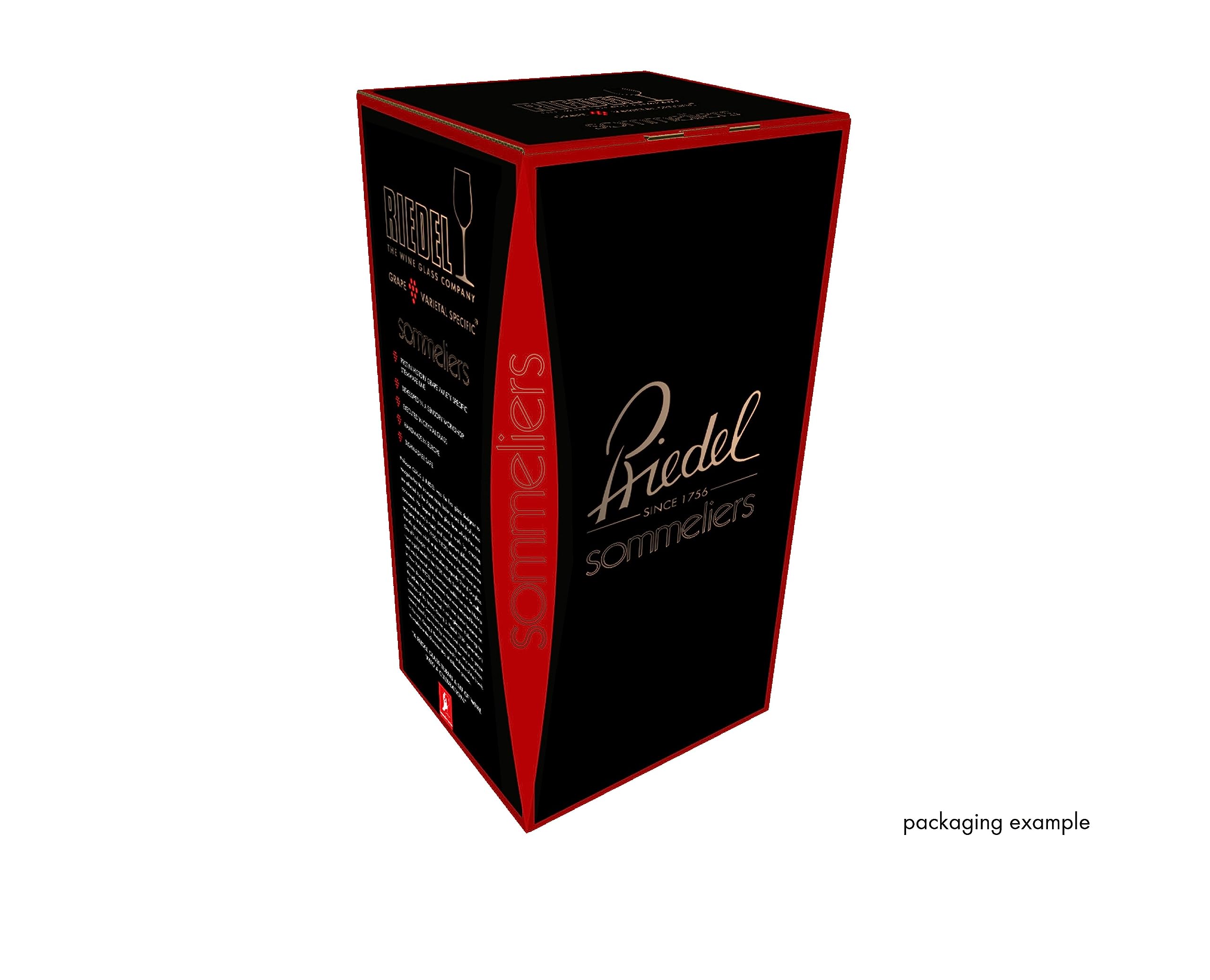 Riedel Sommeliers Black Series Montrachet Wine Glass - Premium Crystal Red & Black Wine Tumbler for Fine Chardonnay & Burgundy - Perfect for Wine Tasting, Gifts & Elegant Dinner Parties