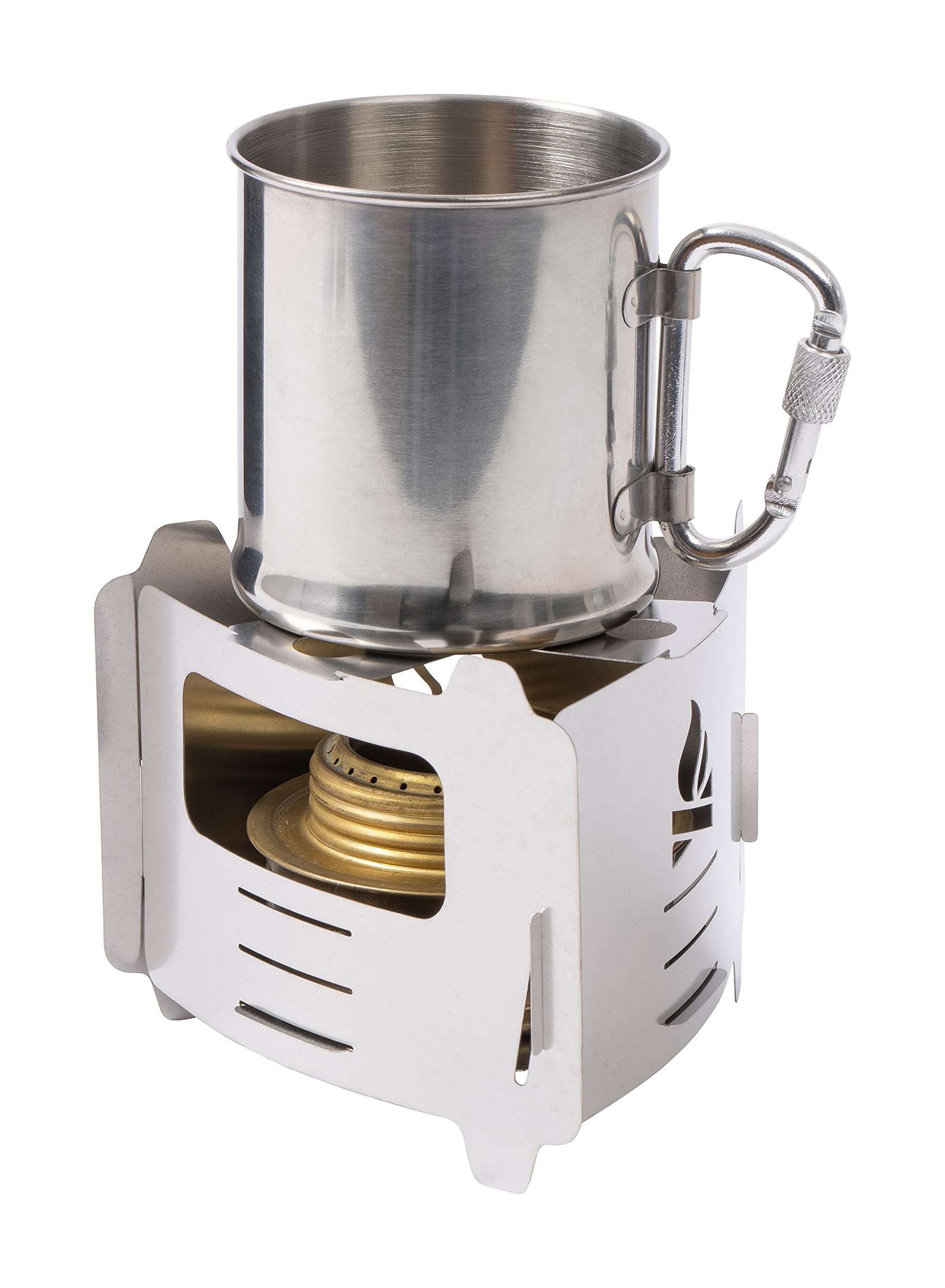 Bushbox Ultralight Portable Camping Stove - Compact Backpacking Wood Burning Stove for Hiking, Backpacking & Survival Gear | Perfect for Outdoor Cooking, Emergency Preparedness & Bushcraft Adventures