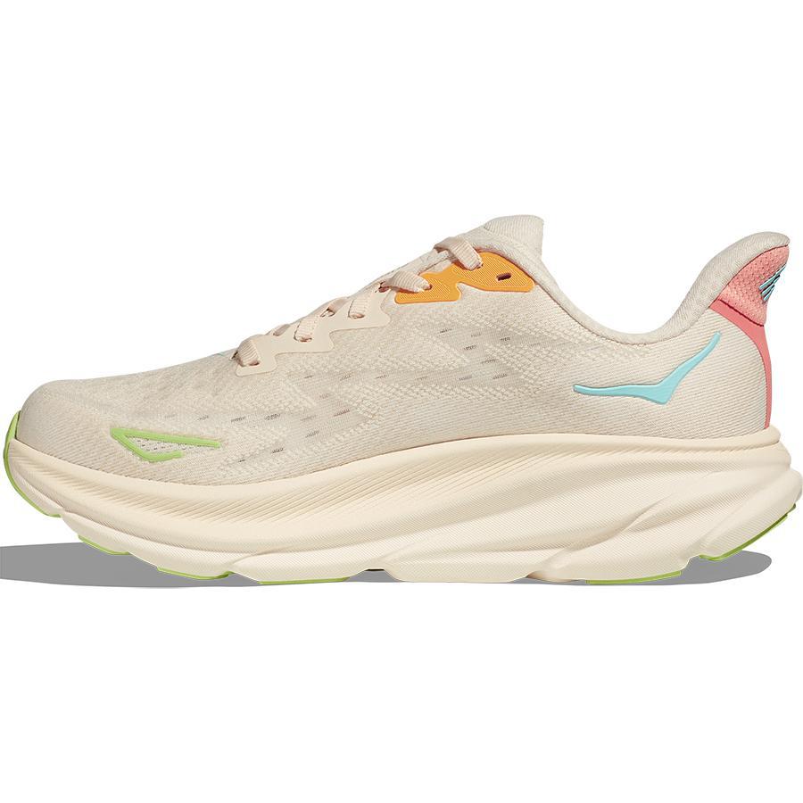 HOKA ONE ONE Women's Clifton 9 Running Shoes - Lightweight Cushioned Road Shoes for Women, Neutral Running Sneakers for Long Distance & Daily Training - Perfect for Marathon, Jogging & Gym Workouts