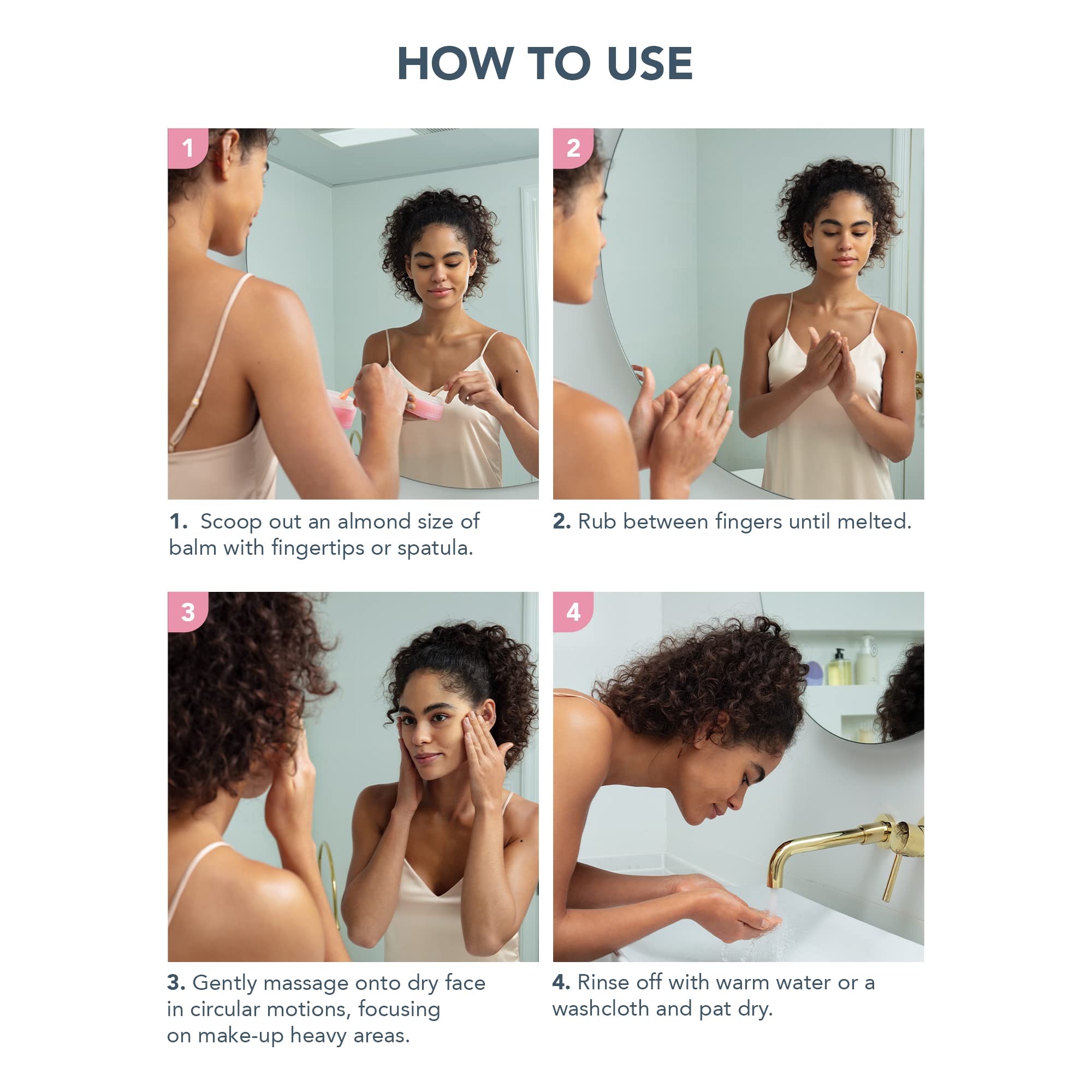 FOREO LUNA Nourishing Cleansing Balm - Gentle Waterproof Makeup Remover & Oil Cleanser for Face & Eyes | Vegan, Cruelty-Free, Fragrance-Free & Eco-Friendly | Perfect for Travel, Daily Skincare & Sensitive Skin (2.5 oz)