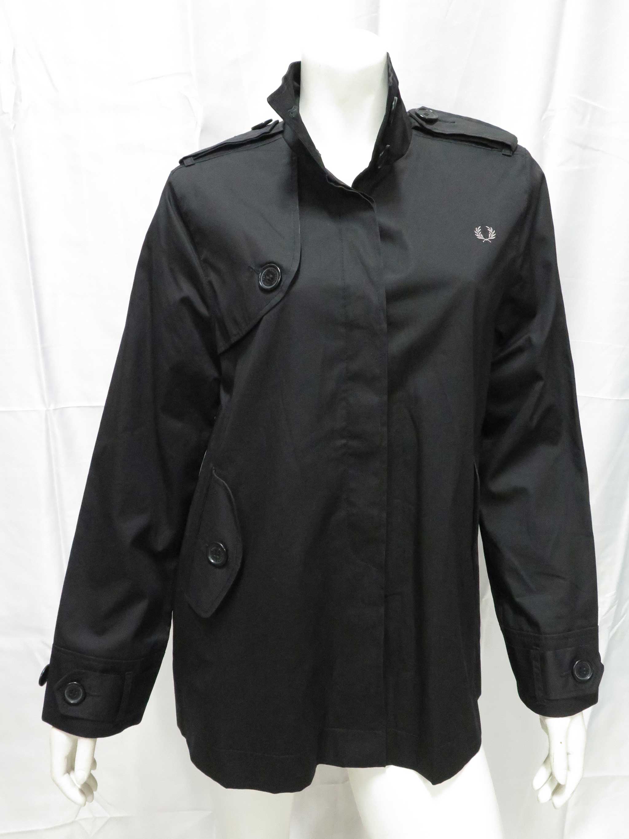Fred Perry Men's Winter Coat - Classic Trench Coat with Waterproof Shell | Perfect for Outdoor Activities & Casual Wear