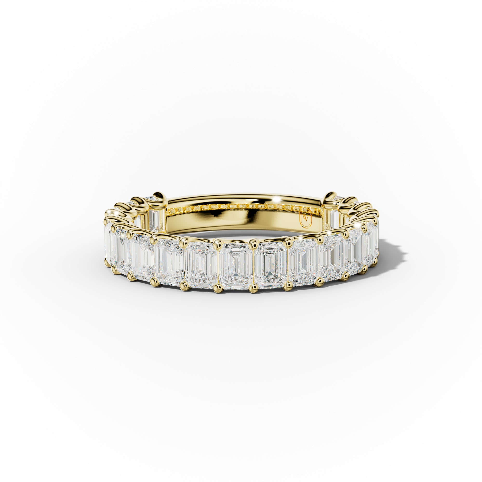 3.0 Carat Emerald Cut Diamond Anniversary Band for Women - Elegant Wedding Ring, Promise Ring, or Gift for Her - Perfect for Anniversaries, Engagements & Special Occasions