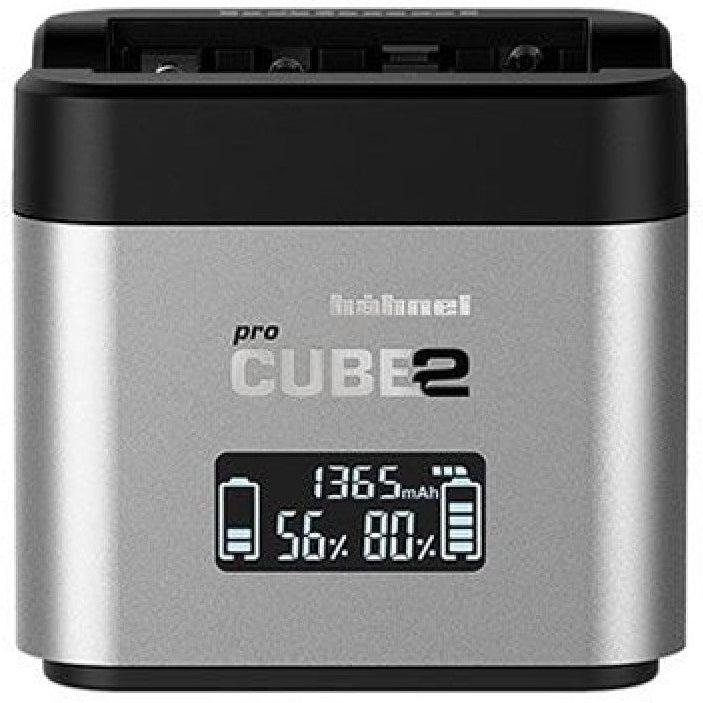 Hahnel Procube 2 Universal Battery Charger for Canon Cameras - Fast Charging for DSLR & Mirrorless - Perfect for Travel & Professional Photography