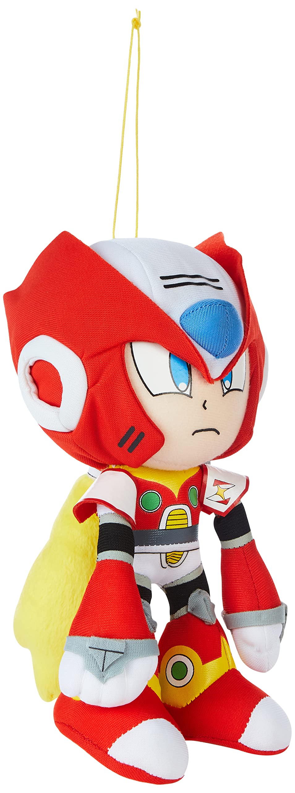 Mega Man Zero 8-Inch Plush Toy - Official Great Eastern Entertainment Collectible - Perfect for Gamers, Anime Fans & Home Decor