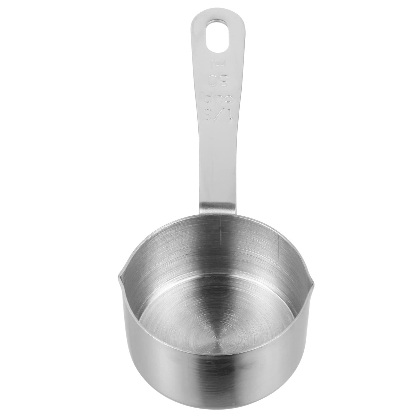 Premium Stainless Steel Mini Sauce Pan - 80ml Small Cooking Pot for Sauces, Milk, Soup & Chocolate Melting | Non-Stick Kitchen Essential with Ergonomic Handle | Perfect for Home Chefs, Camping & Dorm Cooking