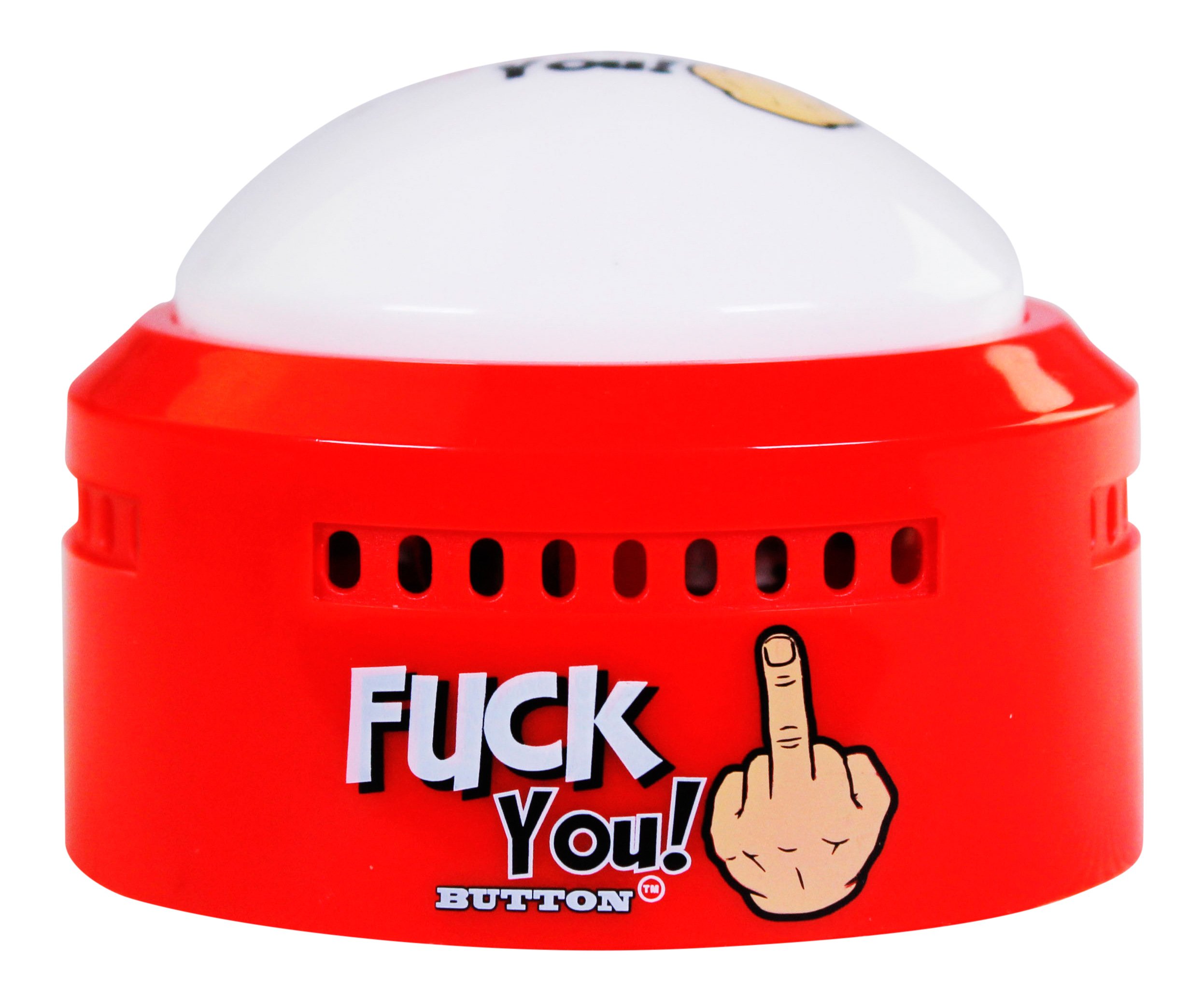 Talkie Toys Fuck You Button - 10 Hilarious F You Sayings & Sounds | Novelty Gag Gift for Adults, Office Prank, Stress Relief