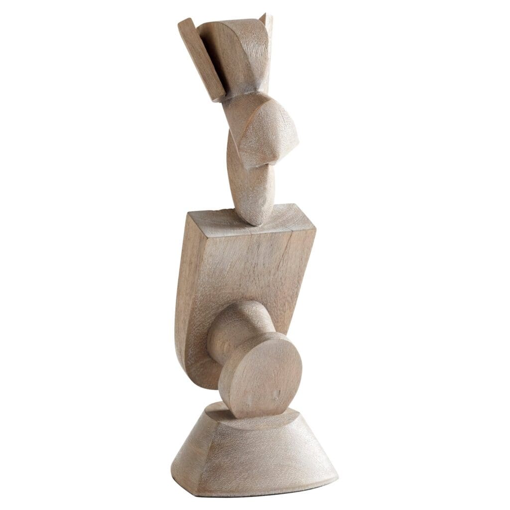 Cyan Design 11294 Small Weathered Grey Protector Sculpture - Elegant Home Decor for Living Room, Office & Garden Statue