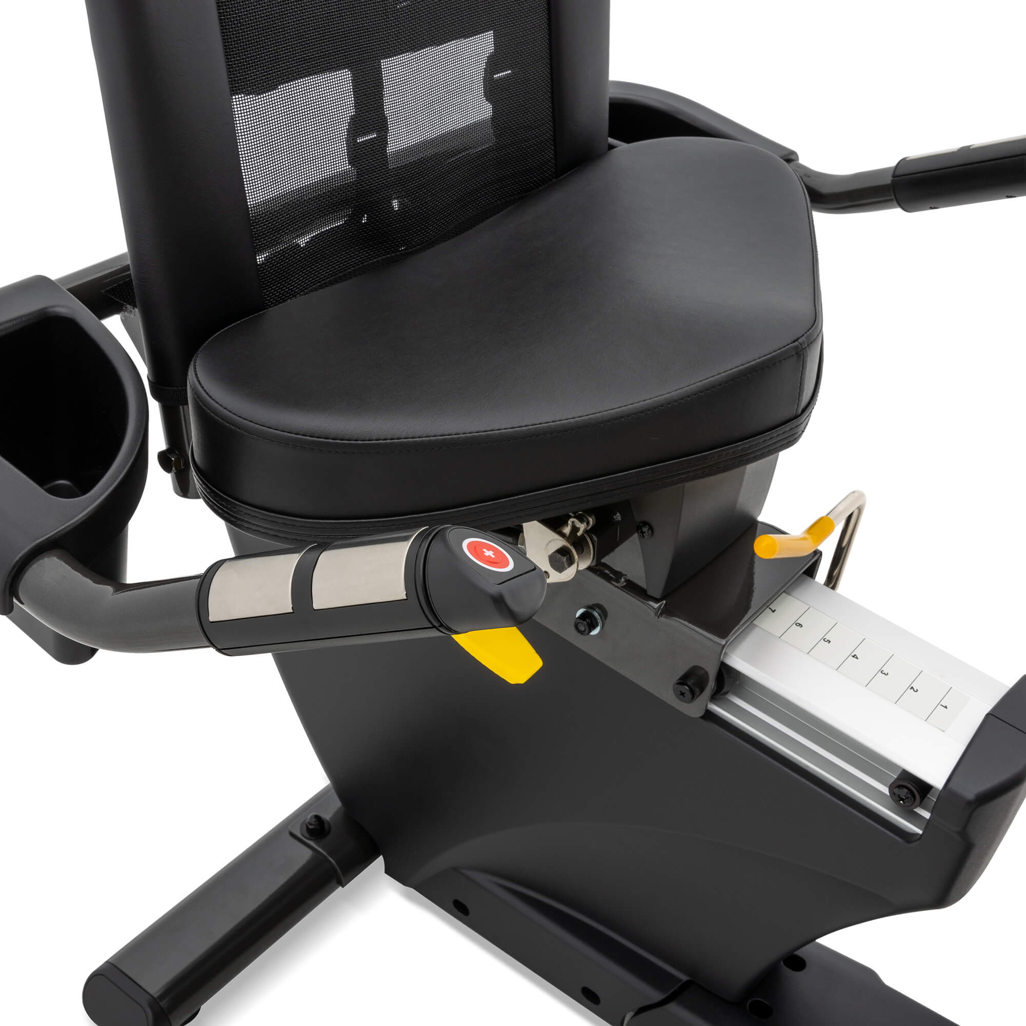 Spirit Fitness XBR95 Recumbent Exercise Bike for Home Gym - Low Impact Cardio Workout for Seniors & Rehabilitation | Perfect for Small Spaces & Apartment Workouts