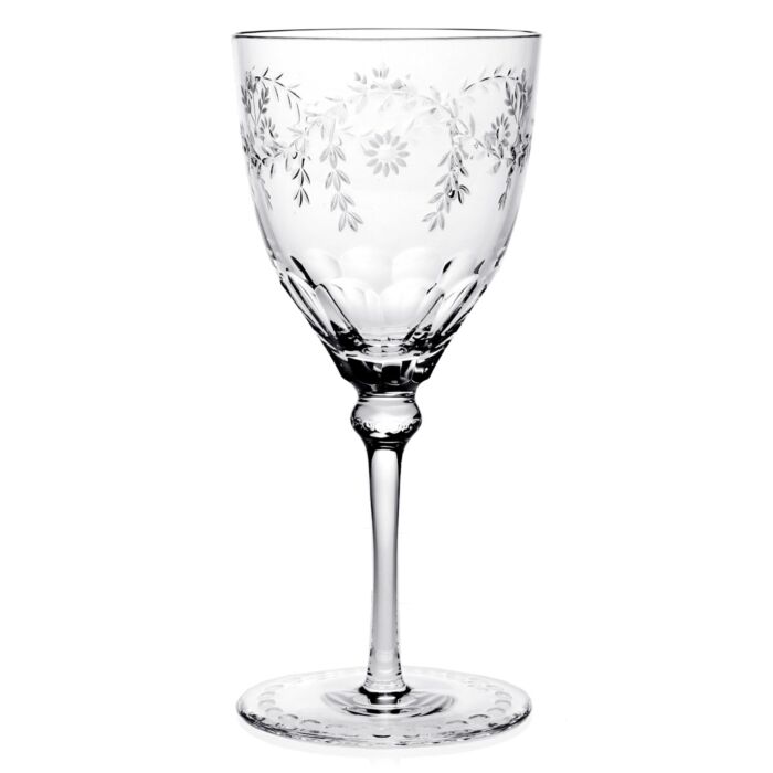 Elegant Elizabeth Goblet - Vintage Inspired Glass Wine Cup for Women, Perfect for Wedding, Party, and Home Decor