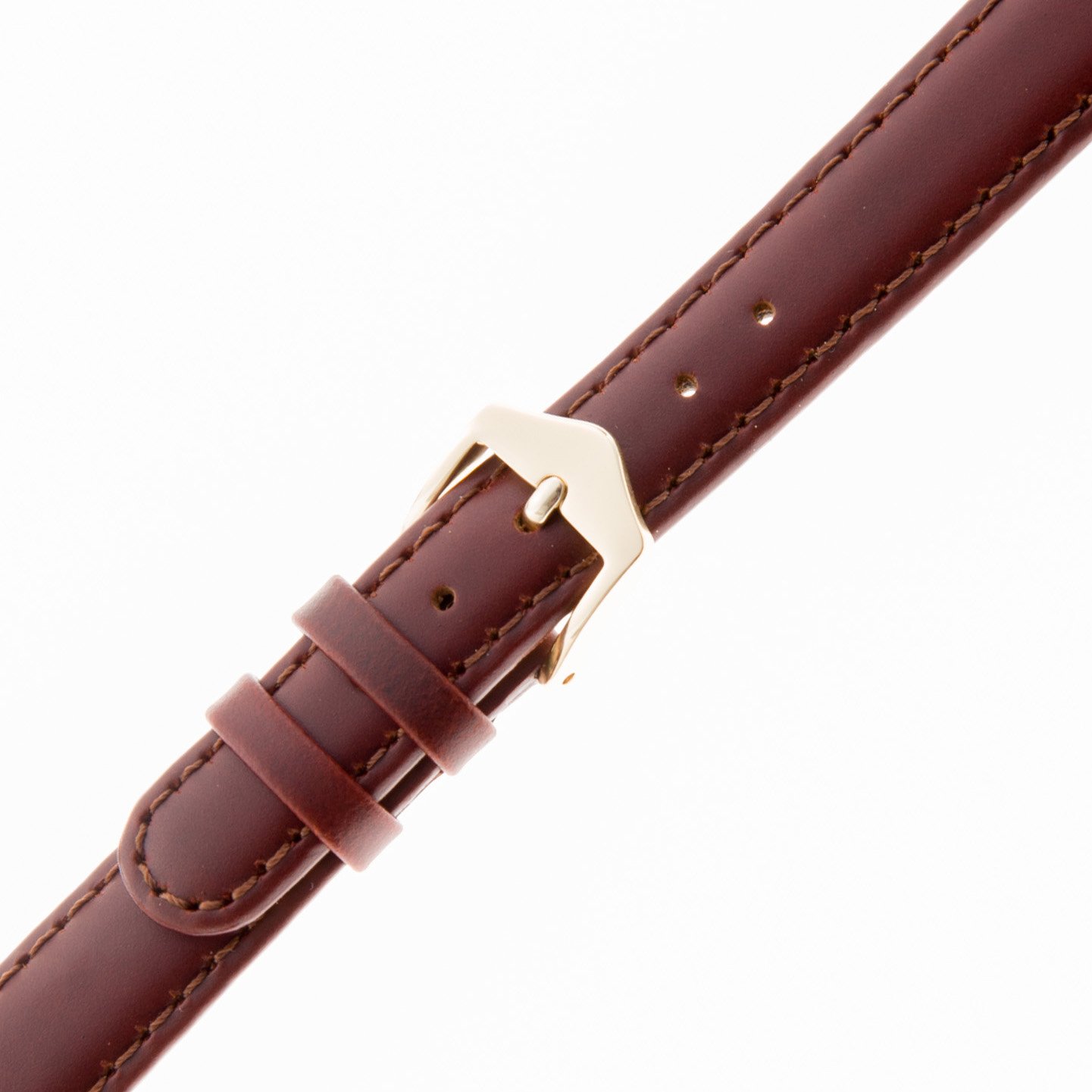 Waterproof 10-14mm Oilskin Leather Watch Band for Women - Durable Replacement Strap for Dress Watches, Casual Wear & Outdoor Activities