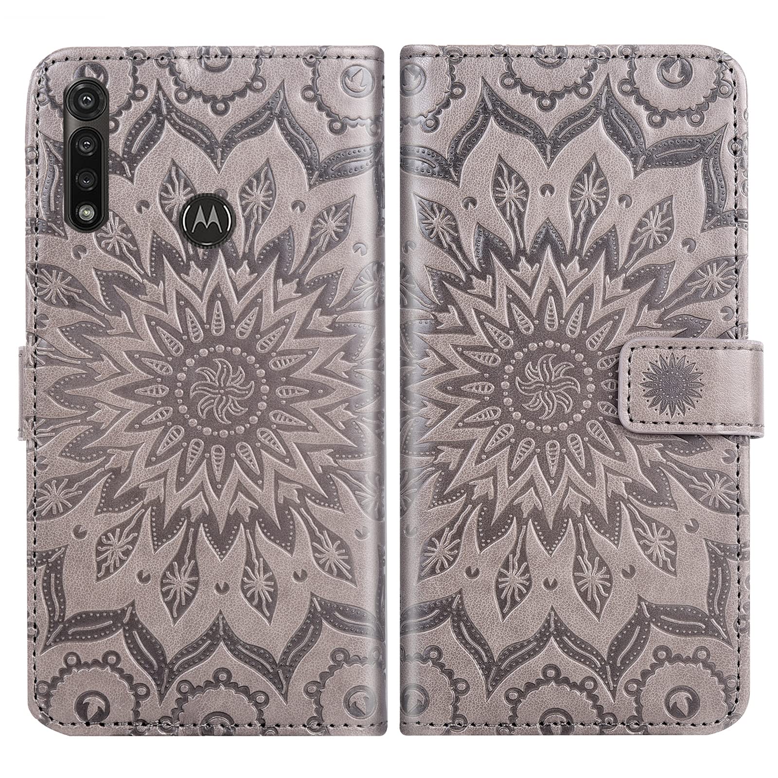 Motorola Moto G Power 2020 Case with Card Holder & Screen Protector - Durable Leather Flip Cover for Men & Women, Perfect for Travel & Daily Use