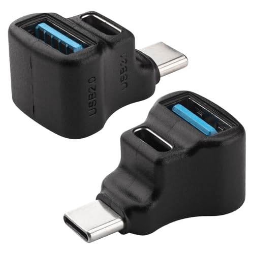 USB C to USB 2.1 A/USB 3.1 C Female