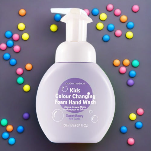 Color Changing Foam Hand Wash for Kids - Fun & Gentle Soap with Interactive Color Change - Perfect for Bath Time, Playtime & Teaching Hand Hygiene