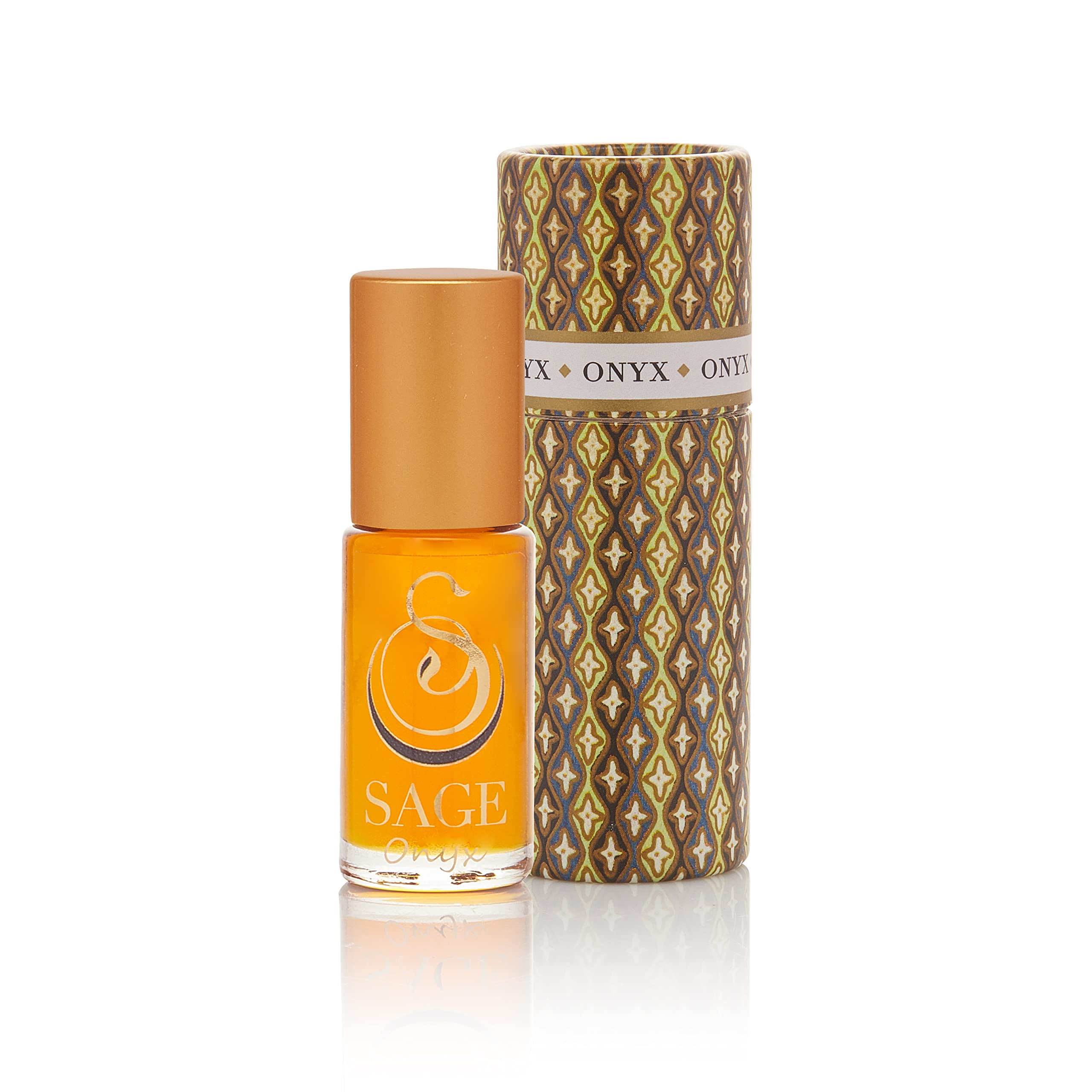 Onyx Vegan & Cruelty-Free Perfume Oil Roll-On - 1/8 oz | Earthy Scent with Black Coconut, Vanilla & Oakmoss | Natural Fragrance for Women & Men | Perfect for Daily Wear, Date Nights & Special Occasions