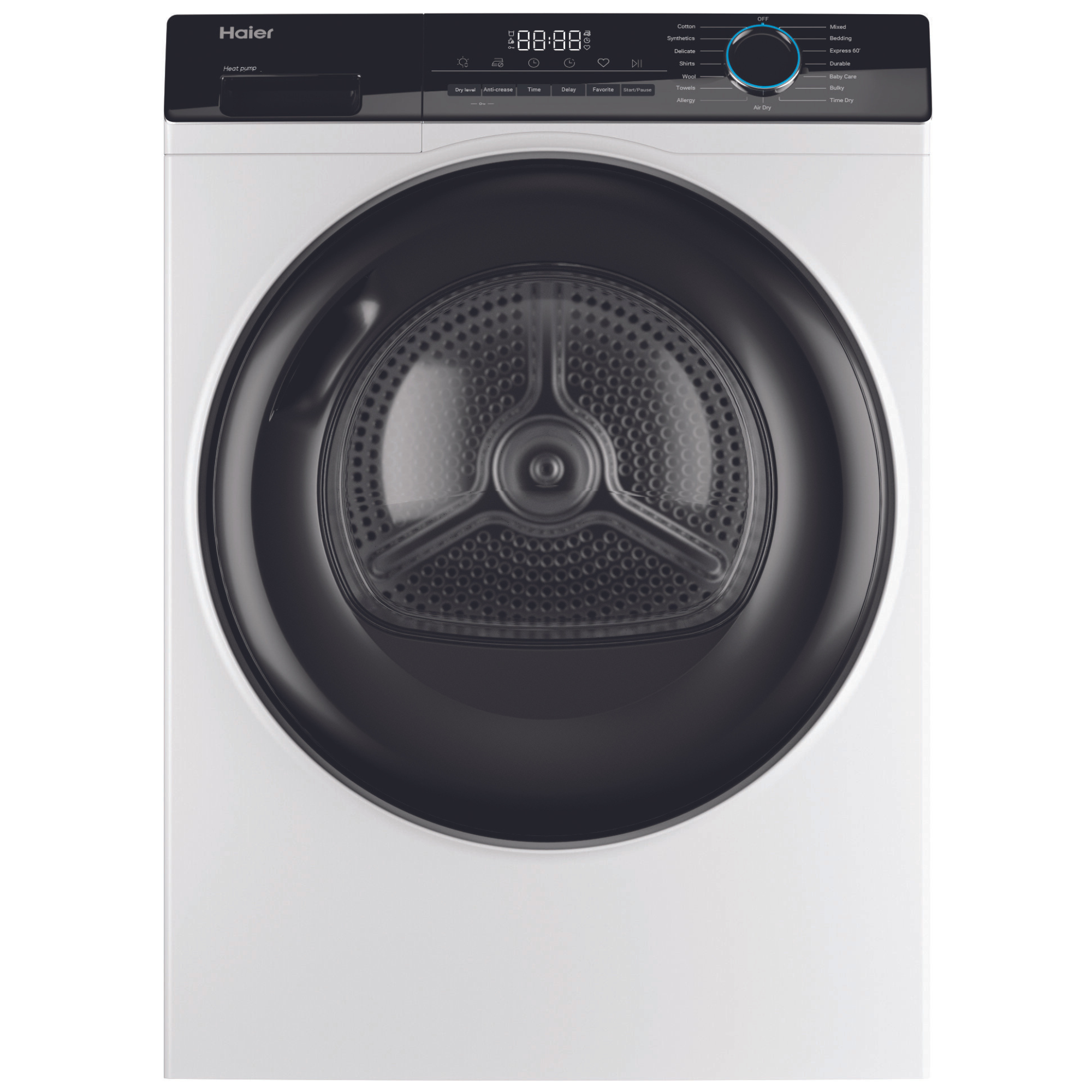 Haier 300 Series 8kg Heat Pump Dryer HDHP80AW1 - Energy Efficient Laundry Solution for Home & Apartment Use