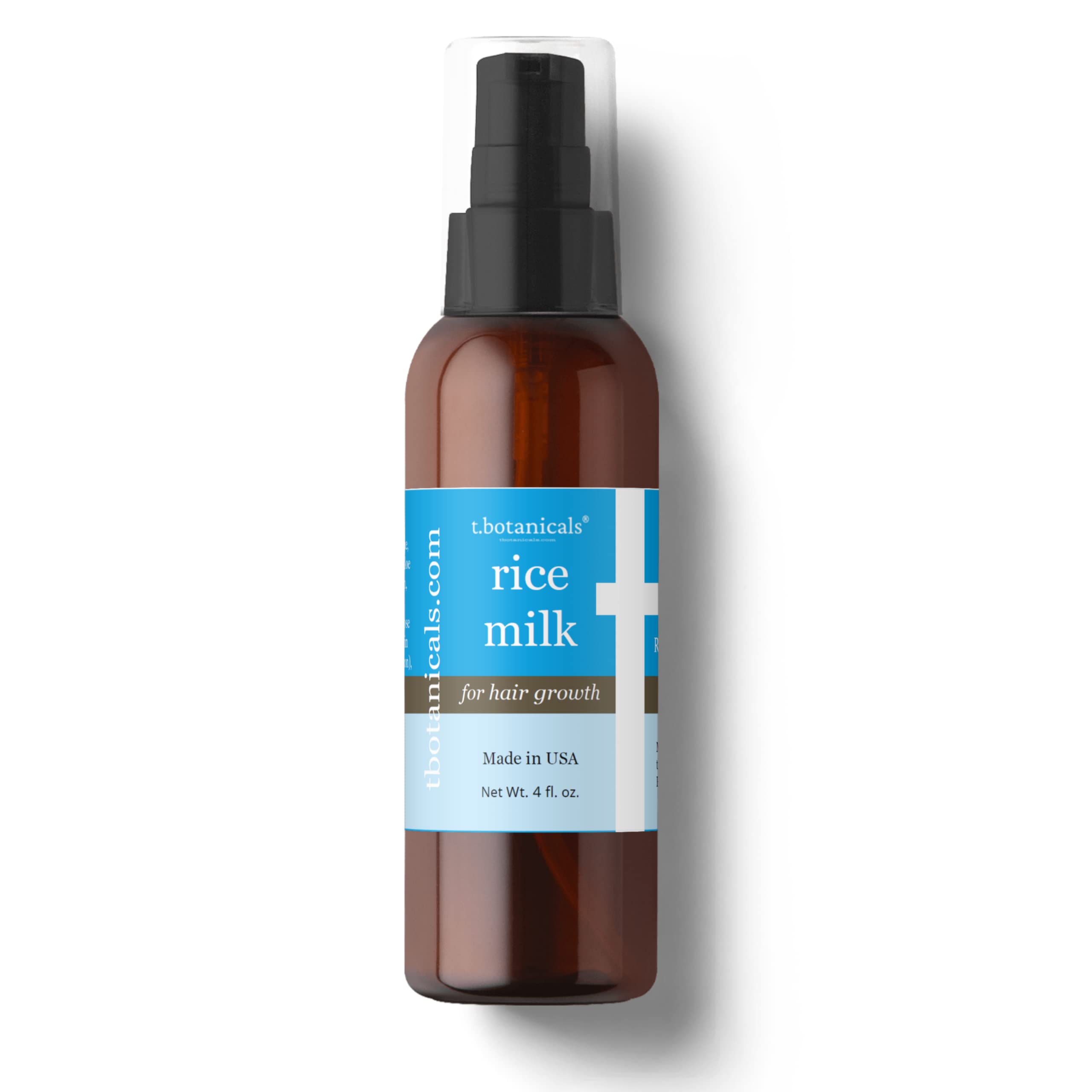 Organic Rice Milk Hair Growth Spray - 16oz Unscented Treatment for Damaged & Weak Hair | Promotes Natural Hair Regrowth | Perfect for Daily Nourishment & Scalp Care at Home or Salon