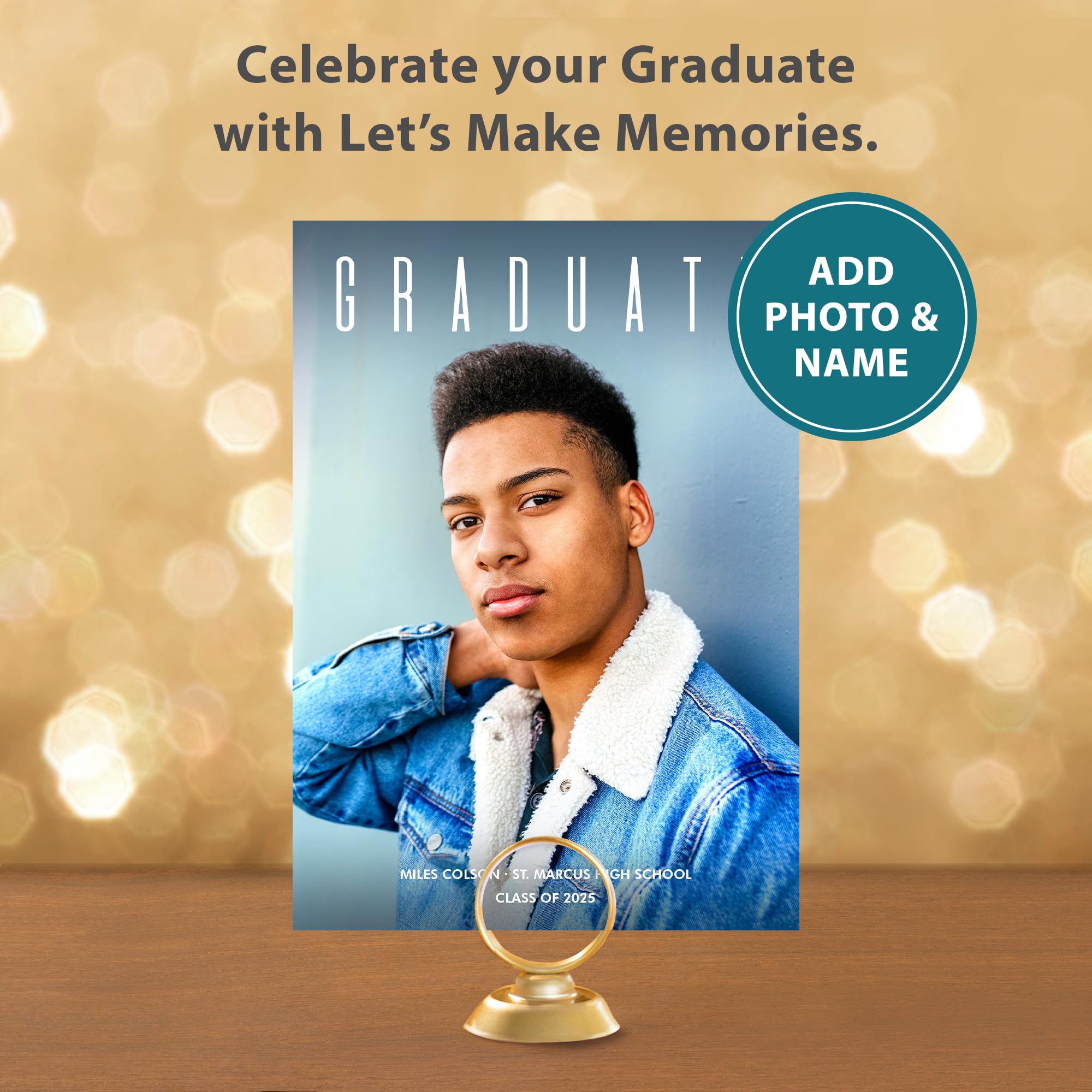 Custom Graduation Announcements for Class of 2025 - Personalized Photo Cards with White Envelopes - Premium 5x7 Edge-to-Edge Quality Invitations (150 Pack) - Perfect for High School & College Graduation Parties, Commencement Celebrations & Memory Keepsakes
