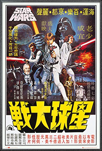 Star Wars Episode IV A New Hope Framed Movie Poster - 24