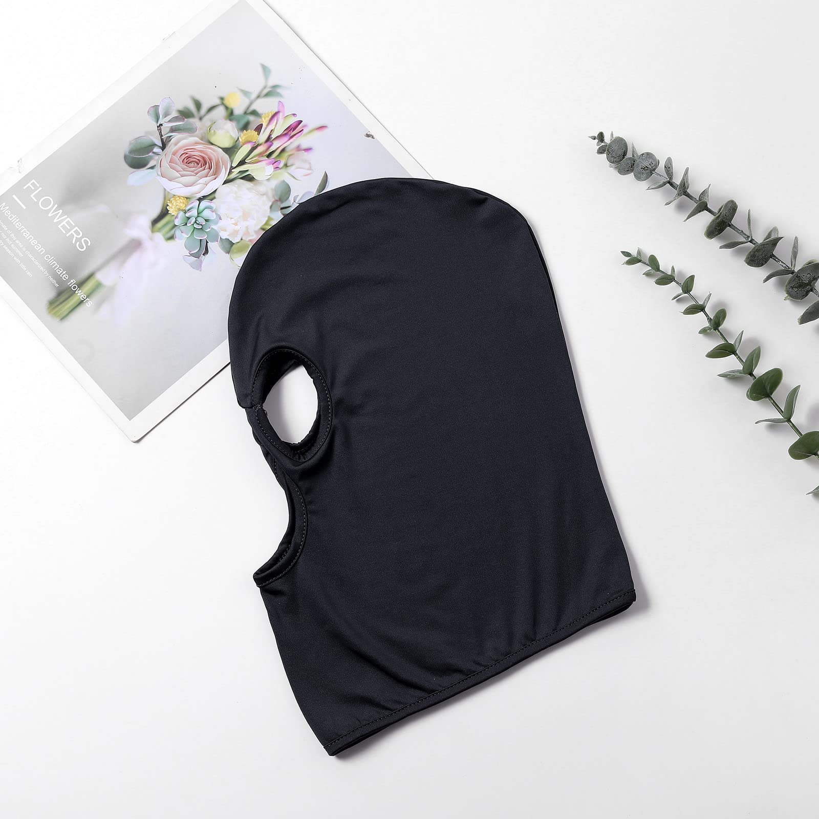 3 Hole Full Face Mask for Men & Women - Breathable Thin Balaclava for Motorcycle, Bike, Hunting, Cycling, Ski & Outdoor Sports - Stay Warm & Protected in Cold Weather