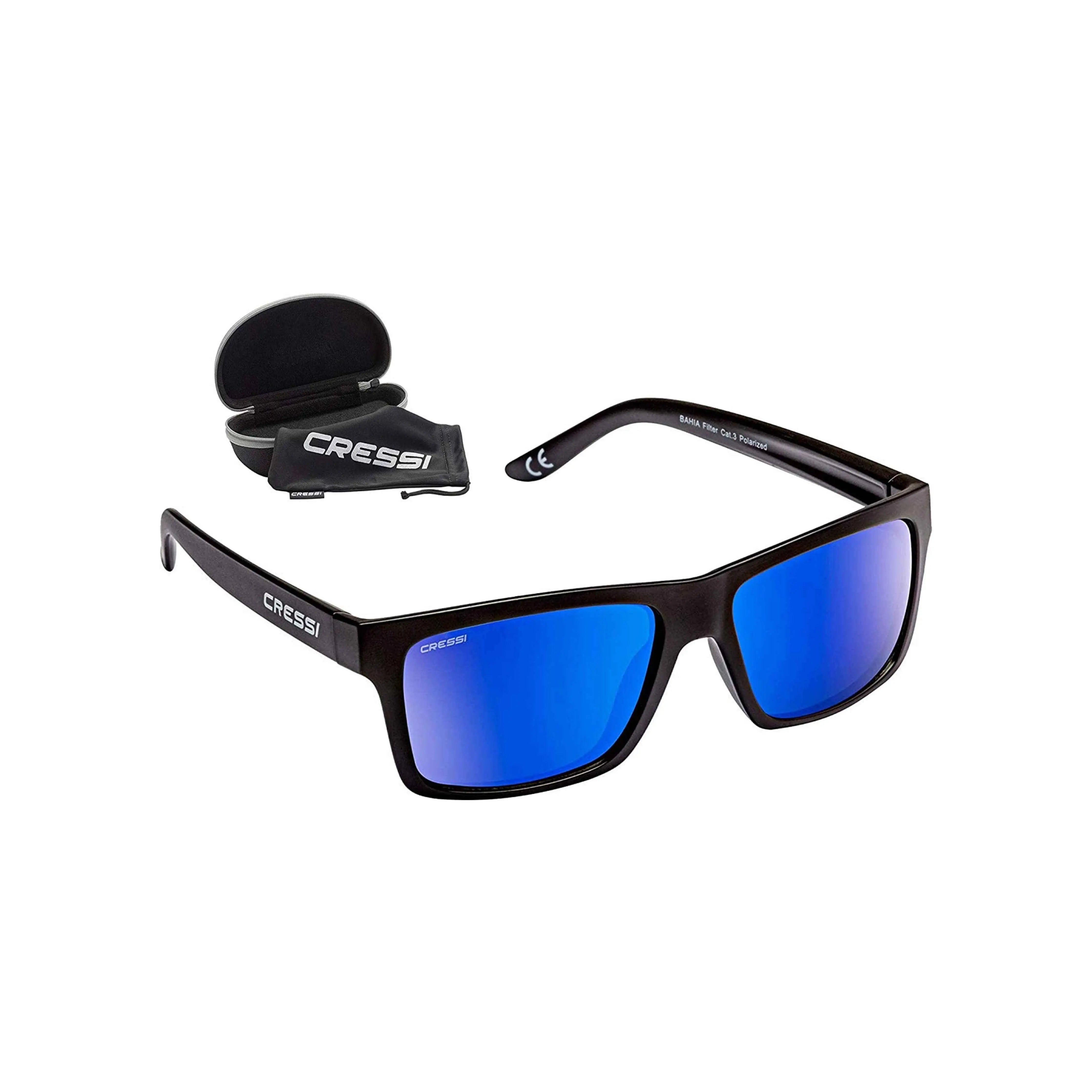 Black / Blue Mirrored Lens