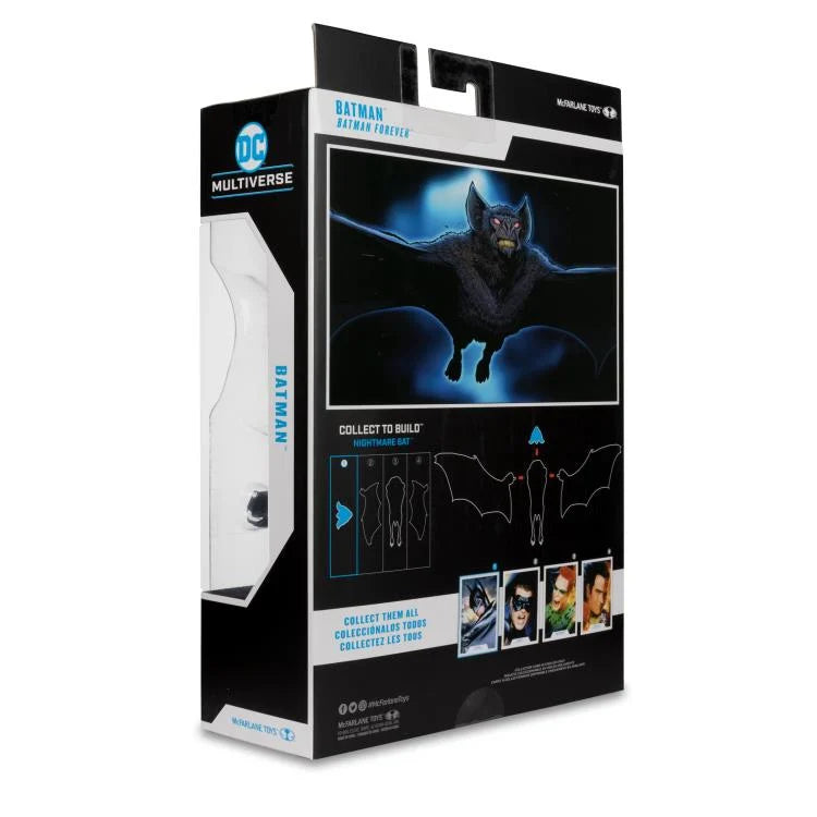 Batman Forever DC Multiverse Action Figure - Collect to Build Nightmare Bat | 6-Inch Collectible Toy for Display & Play | Perfect for DC Fans & Action Figure Collectors