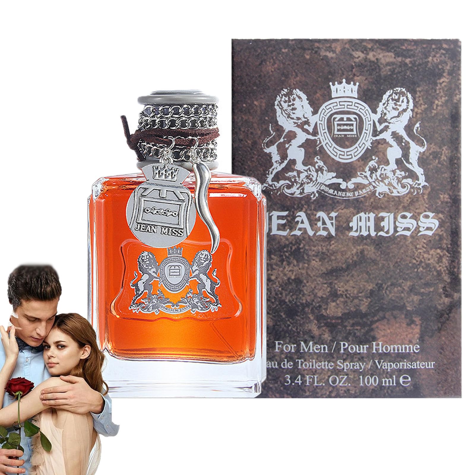 Jadoure Alpha Men Pheromone Cologne - Attract Women with Natural Pheromones, Long-Lasting Body Spray for Men, Seductive Fragrance for Date Night & Social Events (YT-083)
