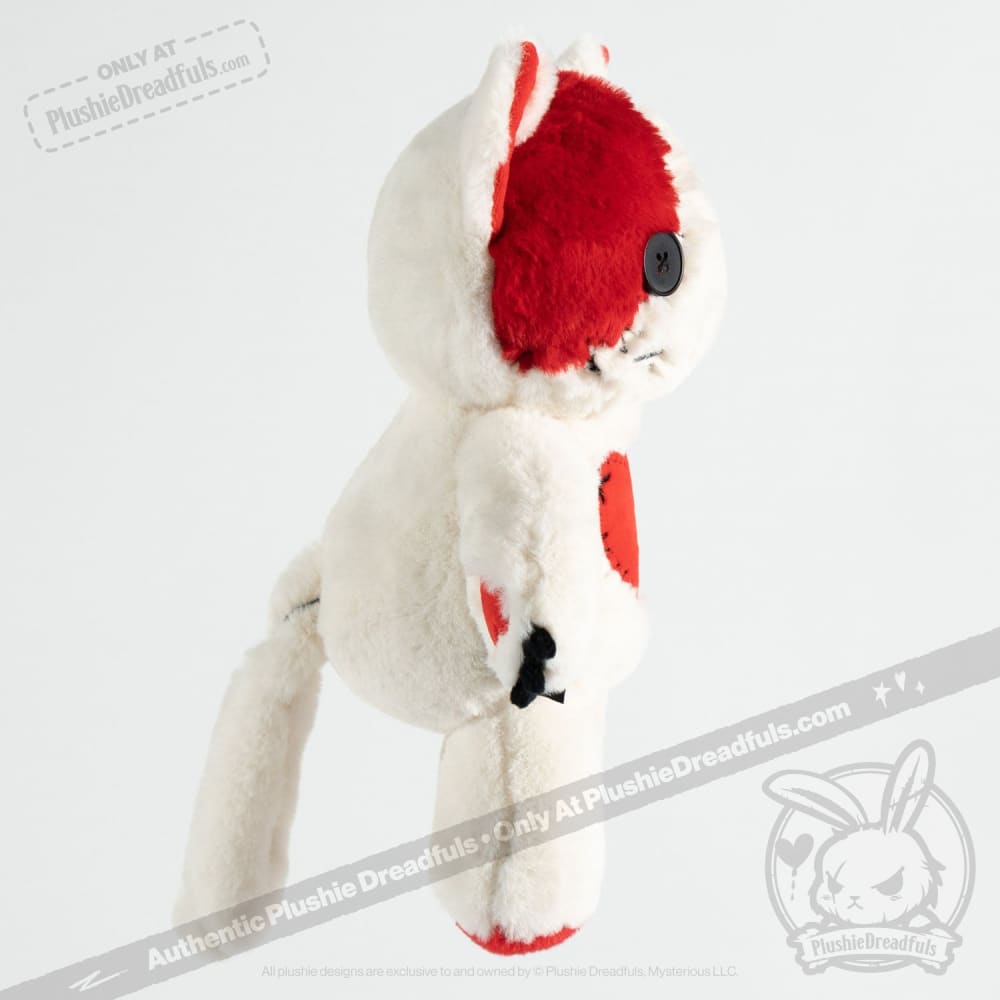 Plushie Dreadfuls Love Kitten Stuffed Animal - Soft Cute Plush Toy for Kids, Cat Lovers & Gift Giving | Perfect for Cuddling, Bedroom Decor & Stress Relief