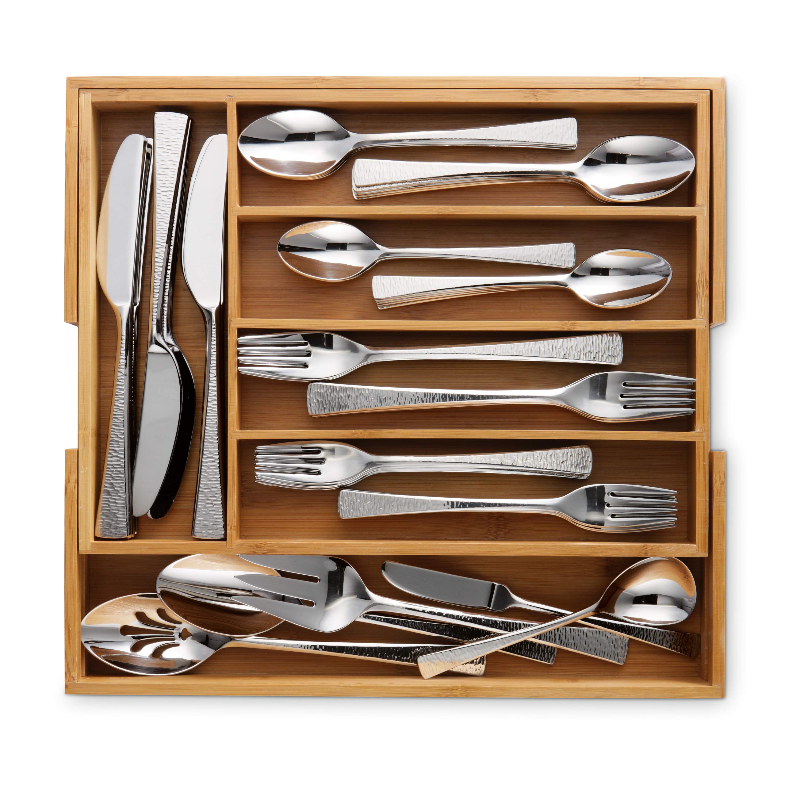 Gorham 871430 Biscayne 65-Piece Stainless Steel Flatware Set, Silverware for 12 - Elegant Dining Utensils for Restaurants, Weddings & Formal Dinner Parties