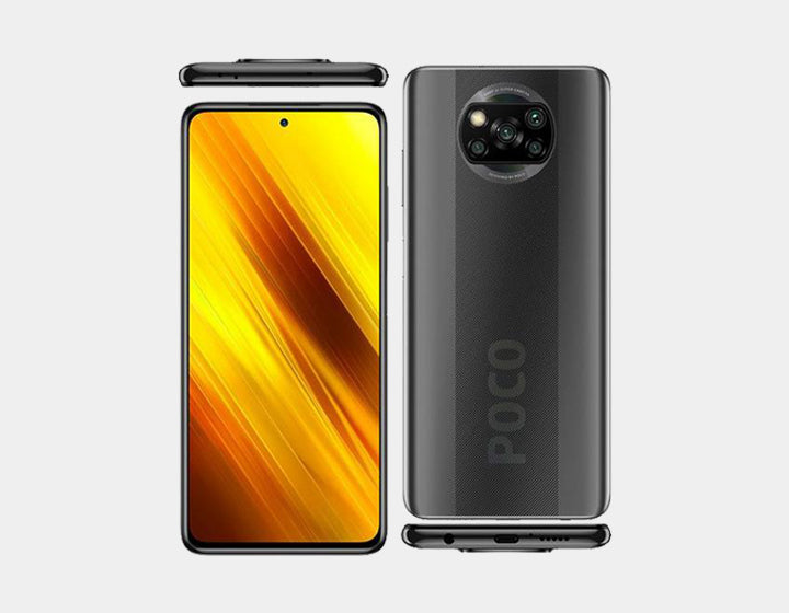 Xiaomi Poco X3 NFC Smartphone 64GB 6GB RAM - Unlocked GSM LTE (Shadow Grey) for Gaming, Streaming & Daily Use