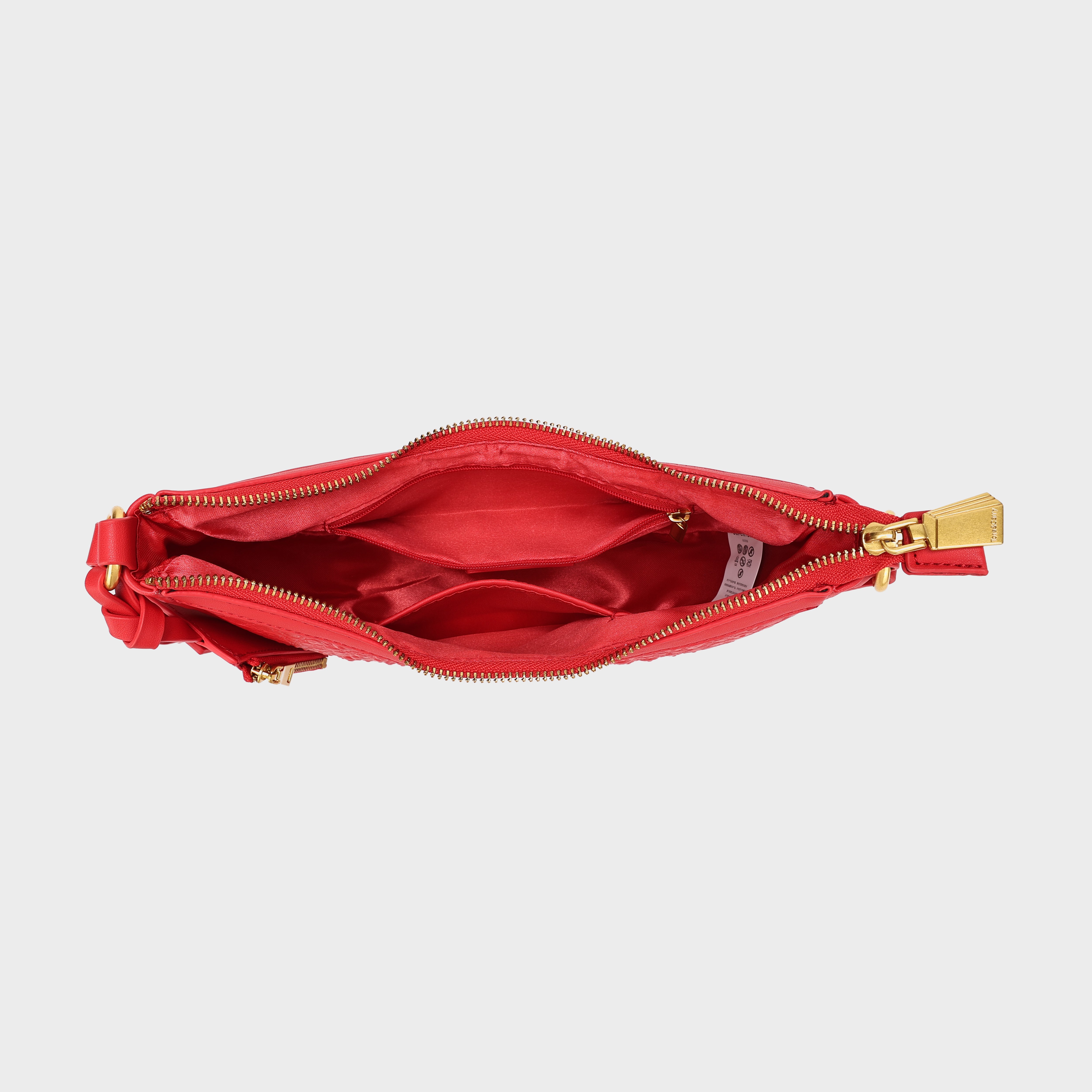 Stylish Red Shoulder Purse for Women - Trendy Crossbody Bag with Adjustable Strap - Perfect for Daily Use, Travel & Shopping