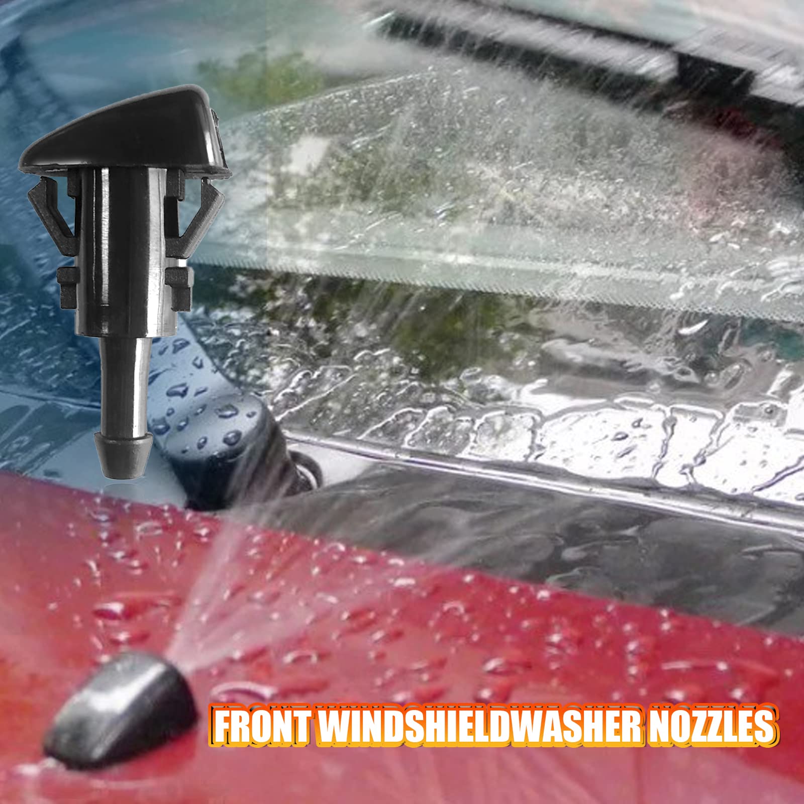 Universal Windshield Washer Hose Kit - 158 Inch (4M) with 12pcs Connectors for Most Cars, SUVs & Trucks | Durable Washer Fluid Tube Connects Water Tank to Nozzle | Perfect for Road Trips, Winter Driving & Vehicle Maintenance