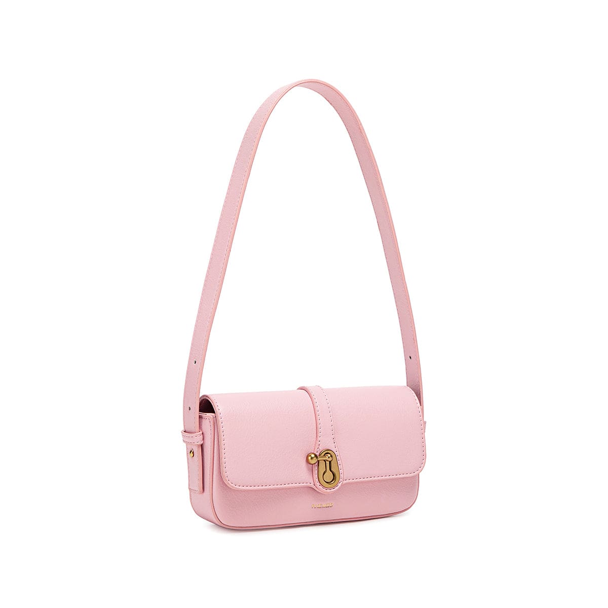 Athena Vegan Leather Slim Crossbody Bag for Women | Light Pink | Perfect for Work, Travel & Everyday Use