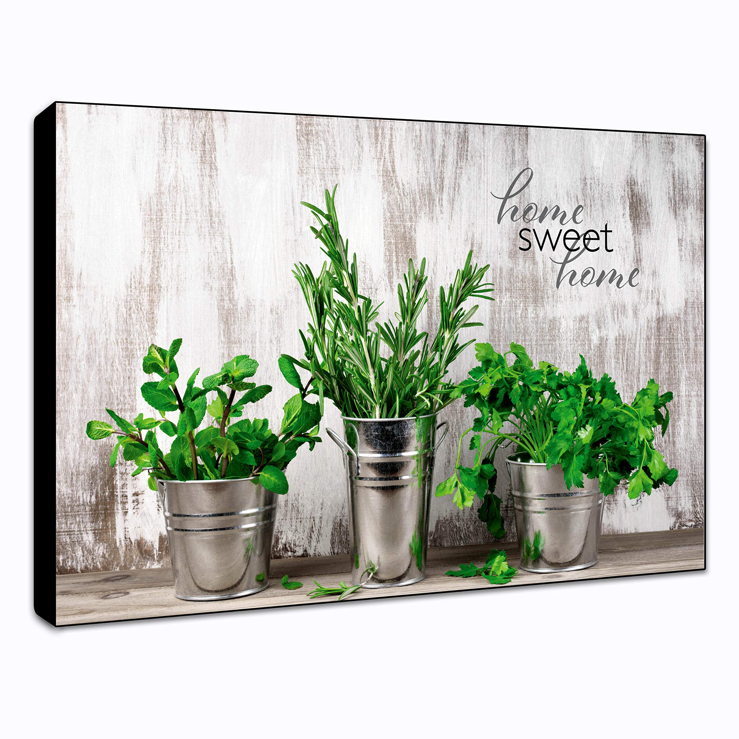 Rustic Home Sweet Home Wall Art - 9” x 6