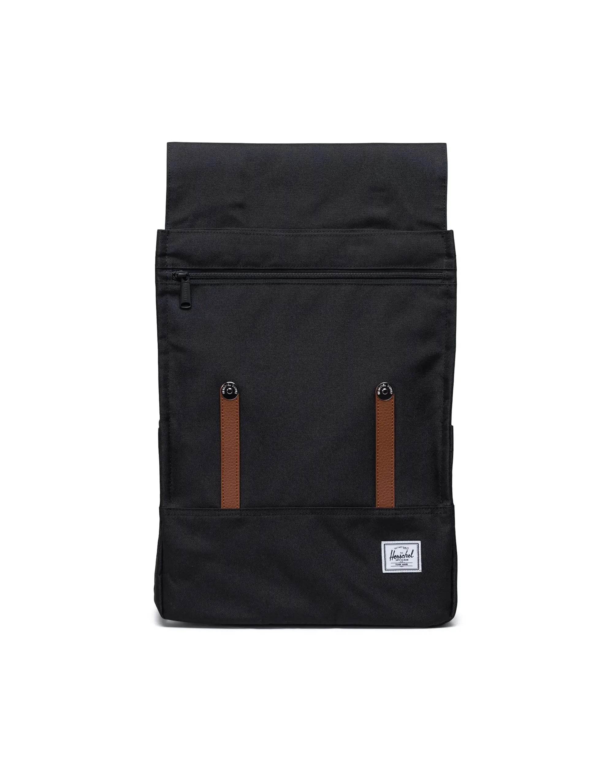 Herschel Black Survey Backpack - Stylish & Durable Laptop Backpack for Men & Women - Perfect for Work, School & Travel