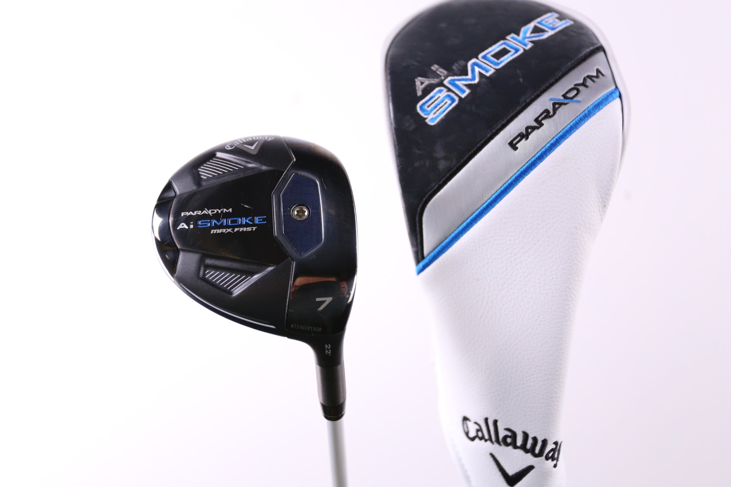 Used Callaway Paradym Ai Smoke MAX Fast 7 Wood Golf Club - Right Handed 22° Ladies Flex - Perfect for Women Golfers on Fairway Shots & Long Approaches